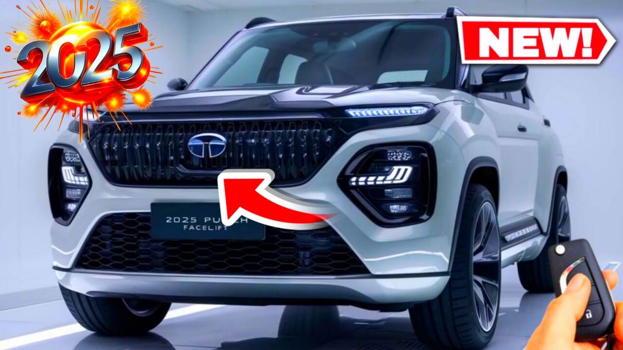 Tata Punch New Car 2025: नवी कार, किंमत आणि दमदार फीचर्स!