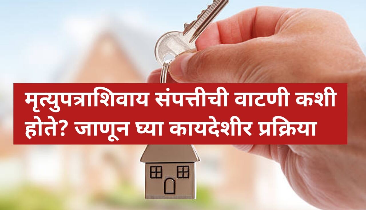 Property Law : मालमत्तेची वाटणी मृत्युपत्राशिवाय कशी...