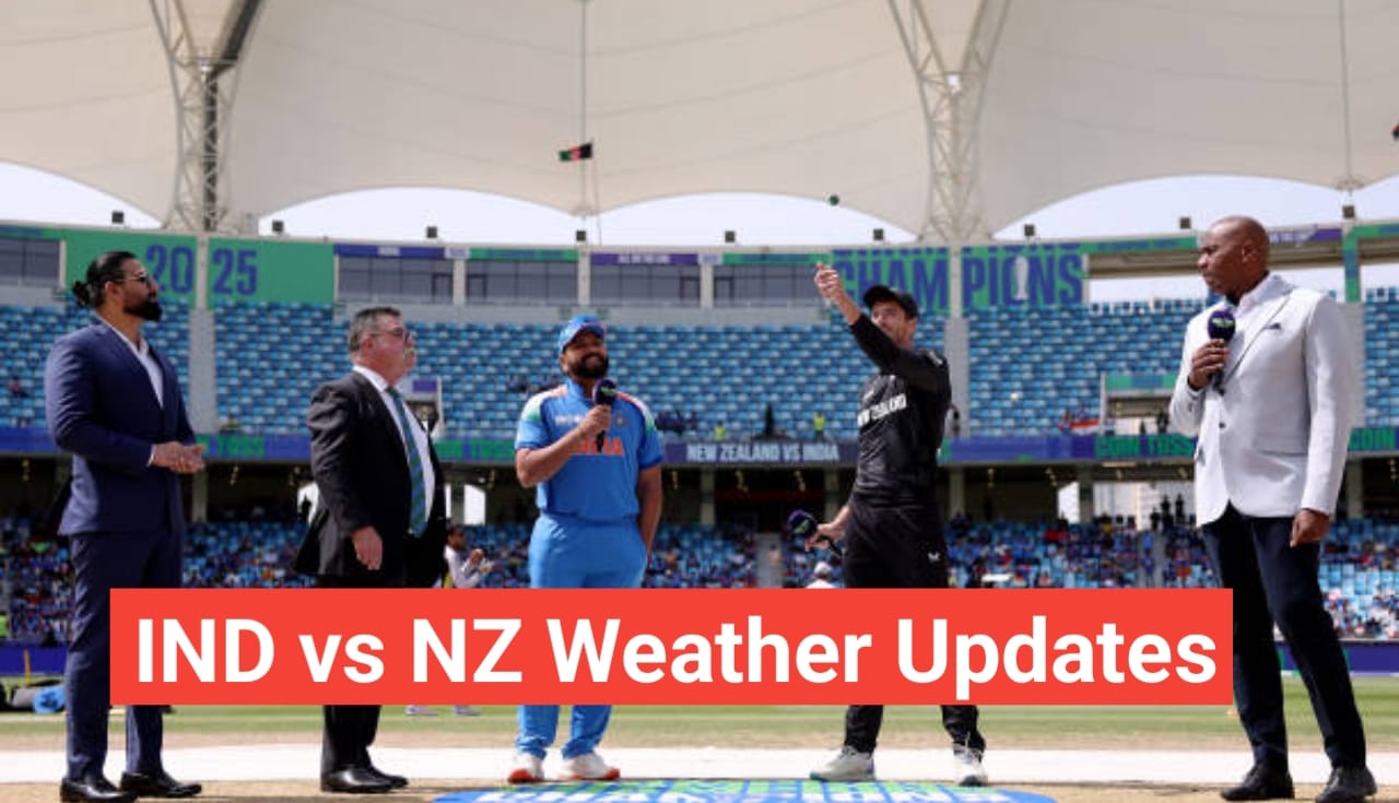 IND vs NZ Weather Updates: अंतिम सामन्यावर पावसाचे संकट?...
