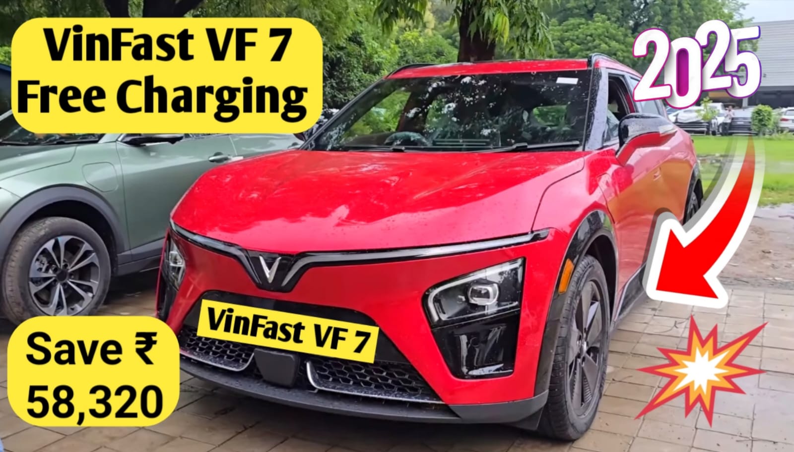 VinFast VF 7 Free Charging : Save ₹58,320 – Take advantage of the free charging offer!