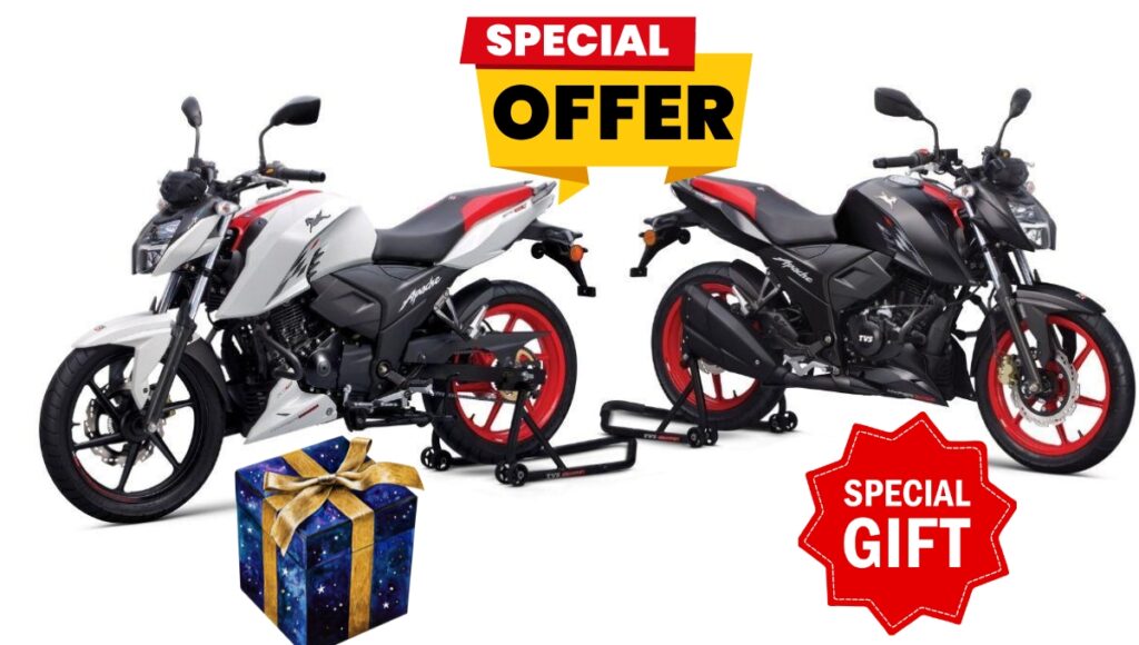   TVS Apache RTR 160V 2025 Big Offer! Ride Home This Bike with Just ₹22,000 Down Payment – Check the New GST Price