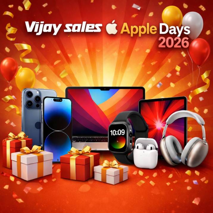  Vijay Sales Apple Days 2026: iPhone 17 घेणार आहात? या भन्नाट ऑफर्स पाहून तुम्ही थक्क व्हाल!