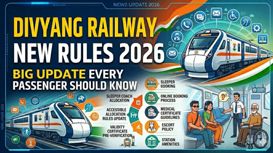 Divyang Railway New Rules 2026: Big Update Every Passenger Should Know
