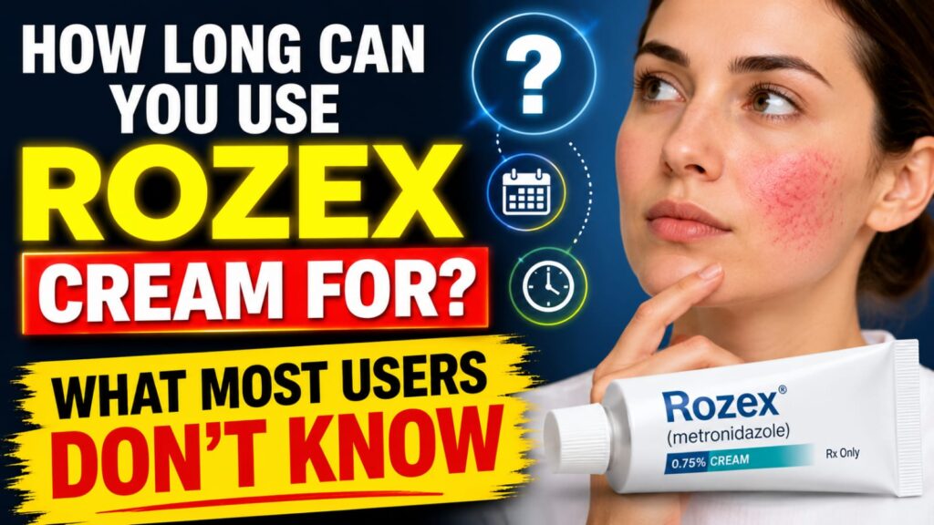 How long can you use Rozex cream for? What Most Users Don’t Know