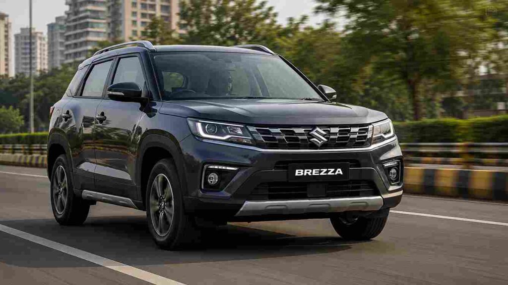 ५-स्टार सुरक्षा आणि टर्बो इंजिनसह बाजारात आली नवीन maruti suzuki brezza facelift launch 2026