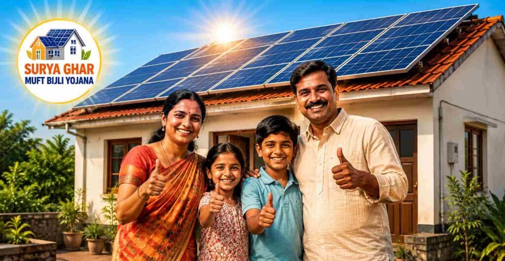 Pradhan Mantri Surya Ghar Muft Bijli Yojana 2026: 300 Unit Mofat Vij, ₹78,000 Subsidy! Janun Ghya Sampurna Mahiti.